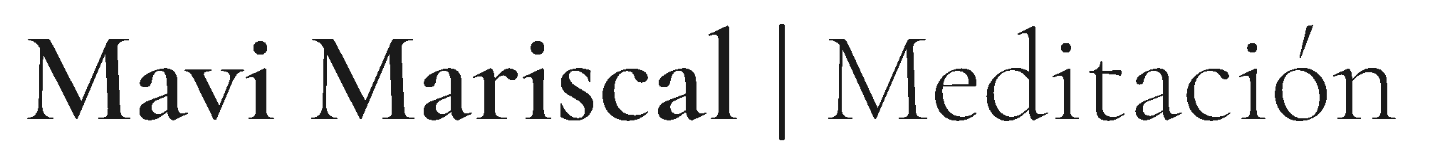 Mavi Mariscal | Meditación
